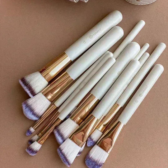 Mudassir Cosmetics Couture 12 Piece Brush Set - Branded Cosmetics - Studded Box
