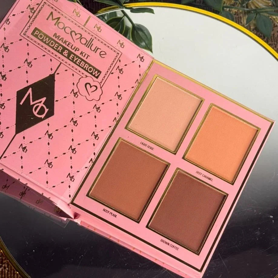 Mocallure 4in1 Fold Mini Cosmetics Makeup Book Palette