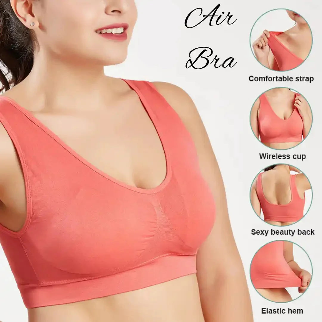 Mudassir Cosmetics | Soft Comfortable Air Bra - Easywear Sports and Pushup