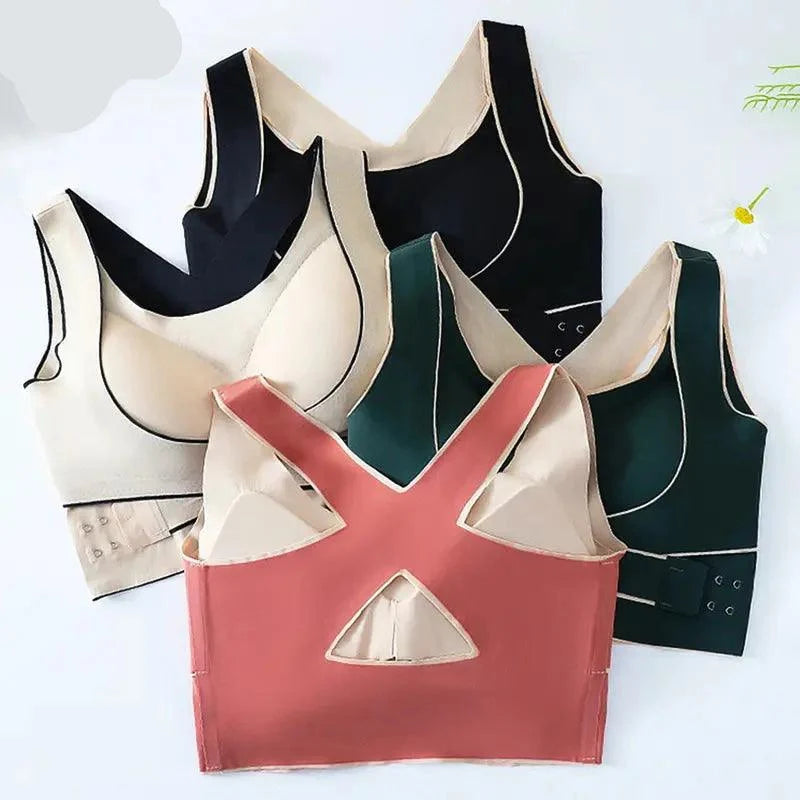 Mudassir Cosmetics | Side Buckle Front Cross Comfy Curve Pushup Bra