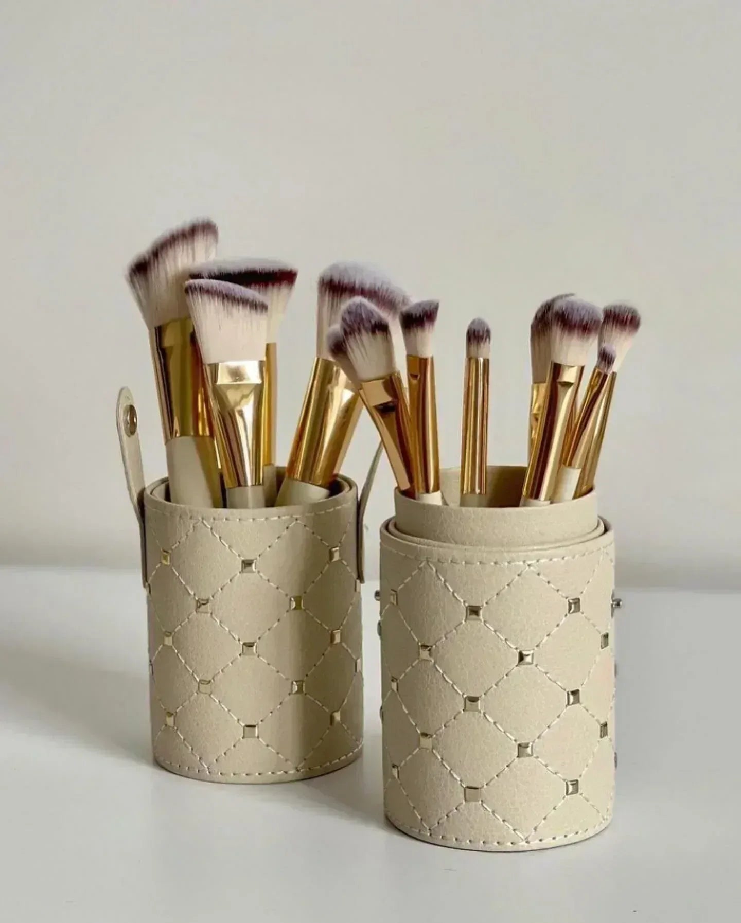 Mudassir Cosmetics Couture 12 Piece Brush Set - Branded Cosmetics - Studded Box