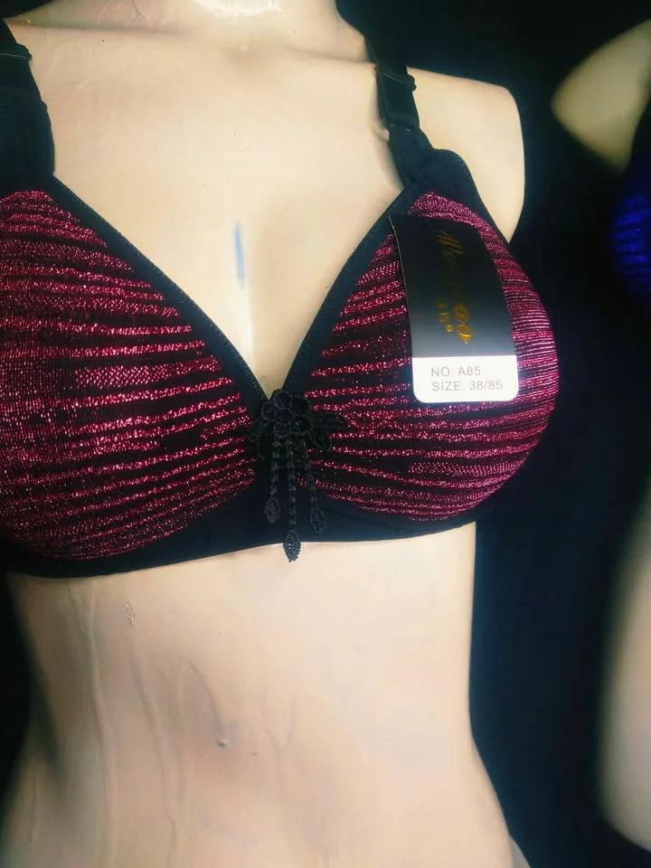 Mudassir Cosmetics | Metallic Glittery Moonlight Padded Pushup Bra