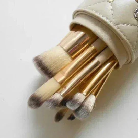 Mudassir Cosmetics Couture 12 Piece Brush Set - Branded Cosmetics - Studded Box