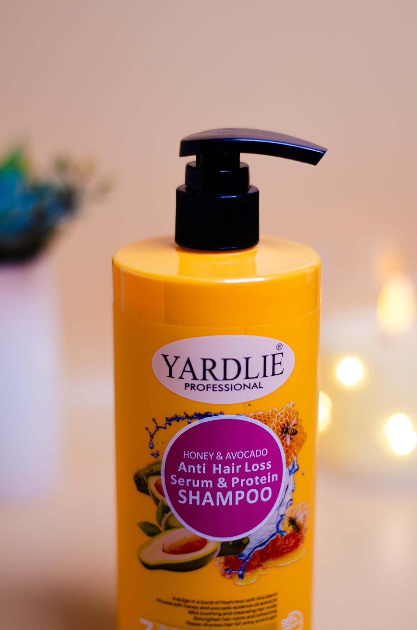 Honey & Avocado | Shampoo | Keratin | Biotin | Yardlie | 500ml