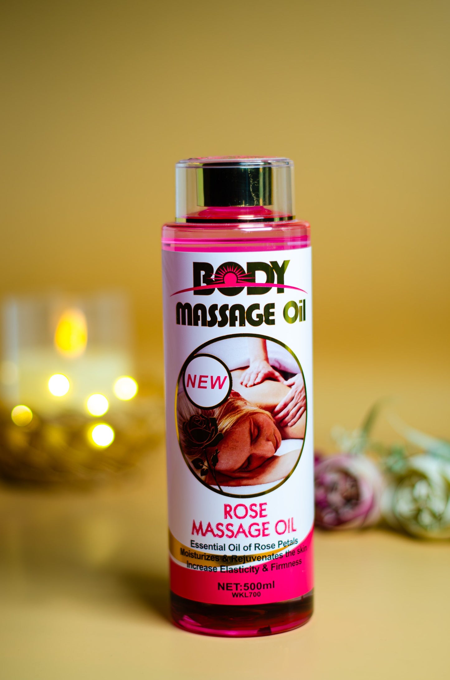 Body Massage Oil | Rose | 500ml |