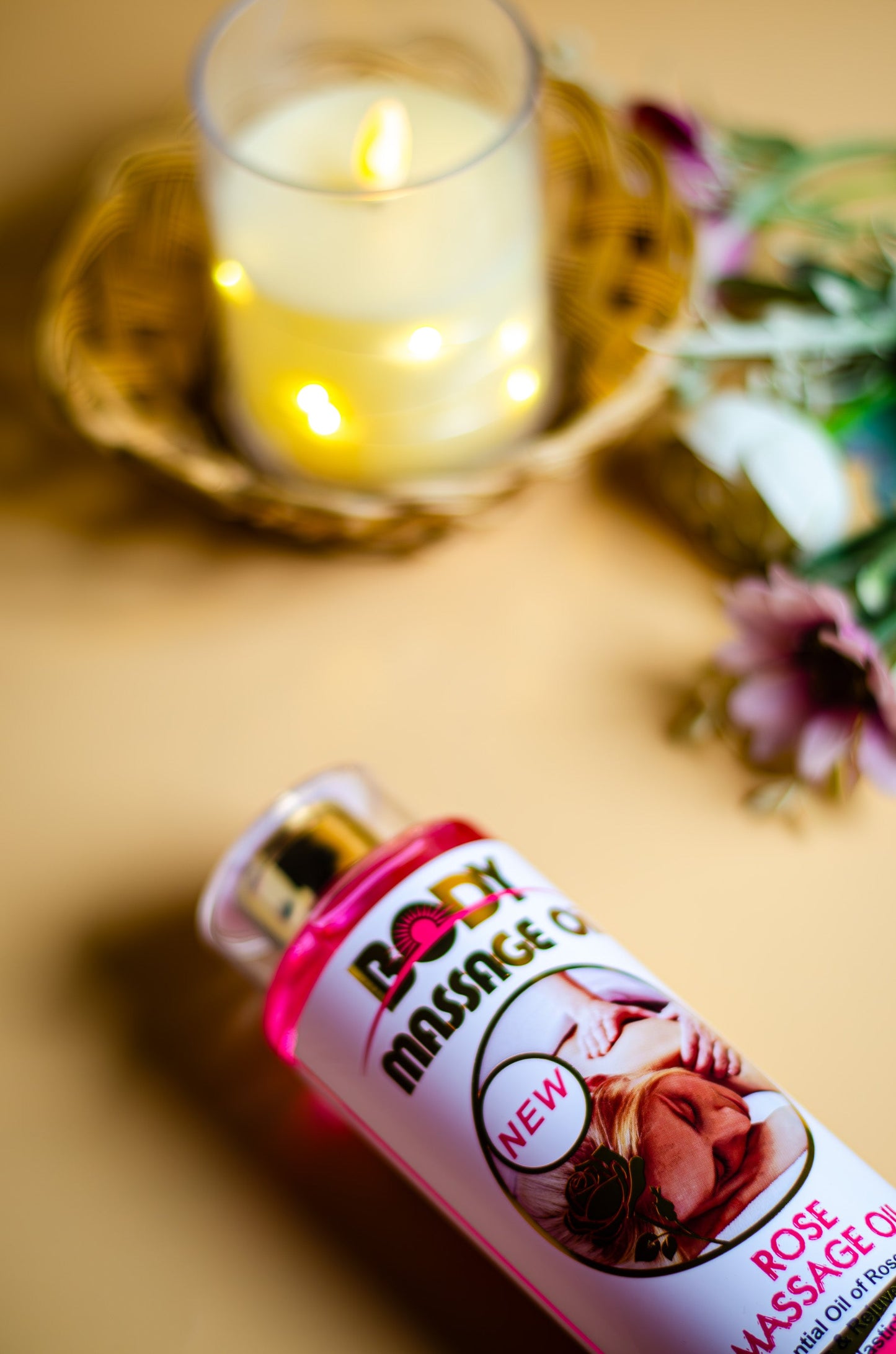 Body Massage Oil | Rose | 500ml |
