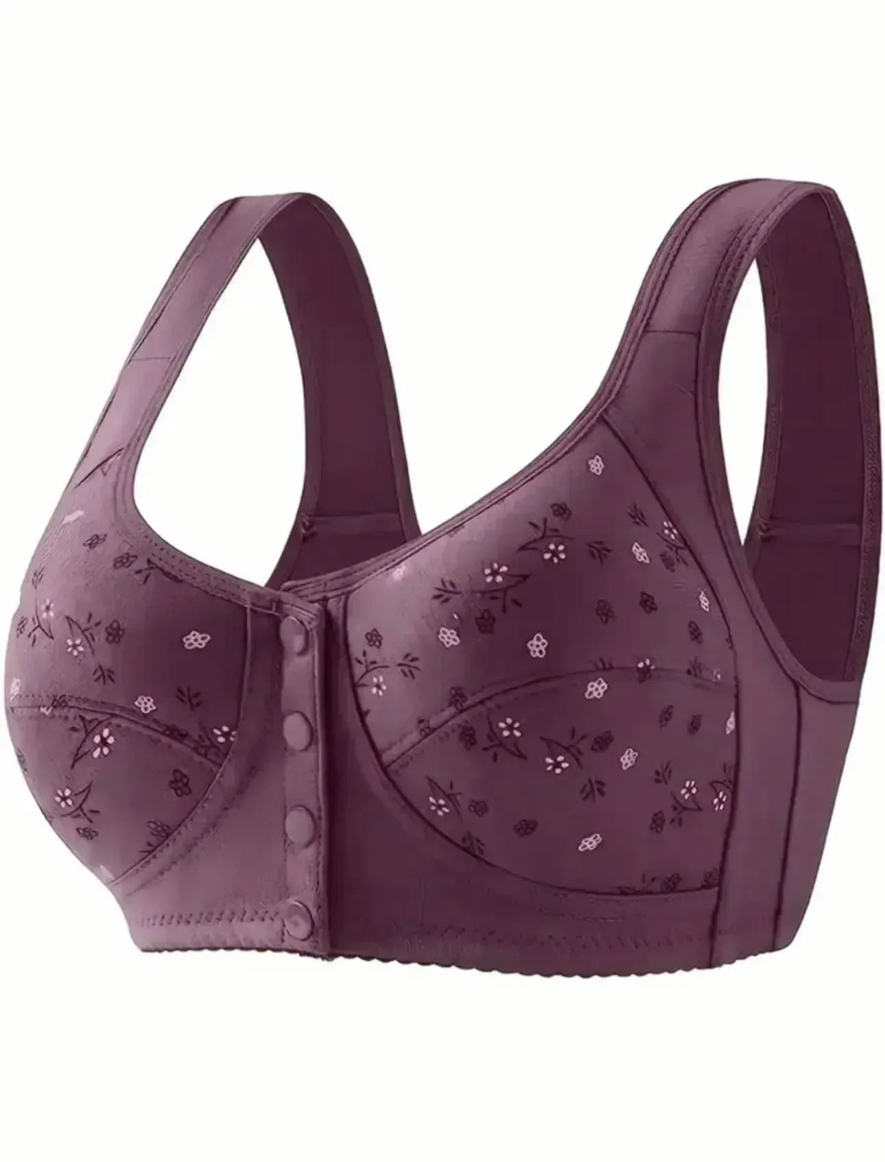 Mudassir Cosmetics | Front Button Premium Padded Breastfeeding Bra (Pack OF 2 Bras)