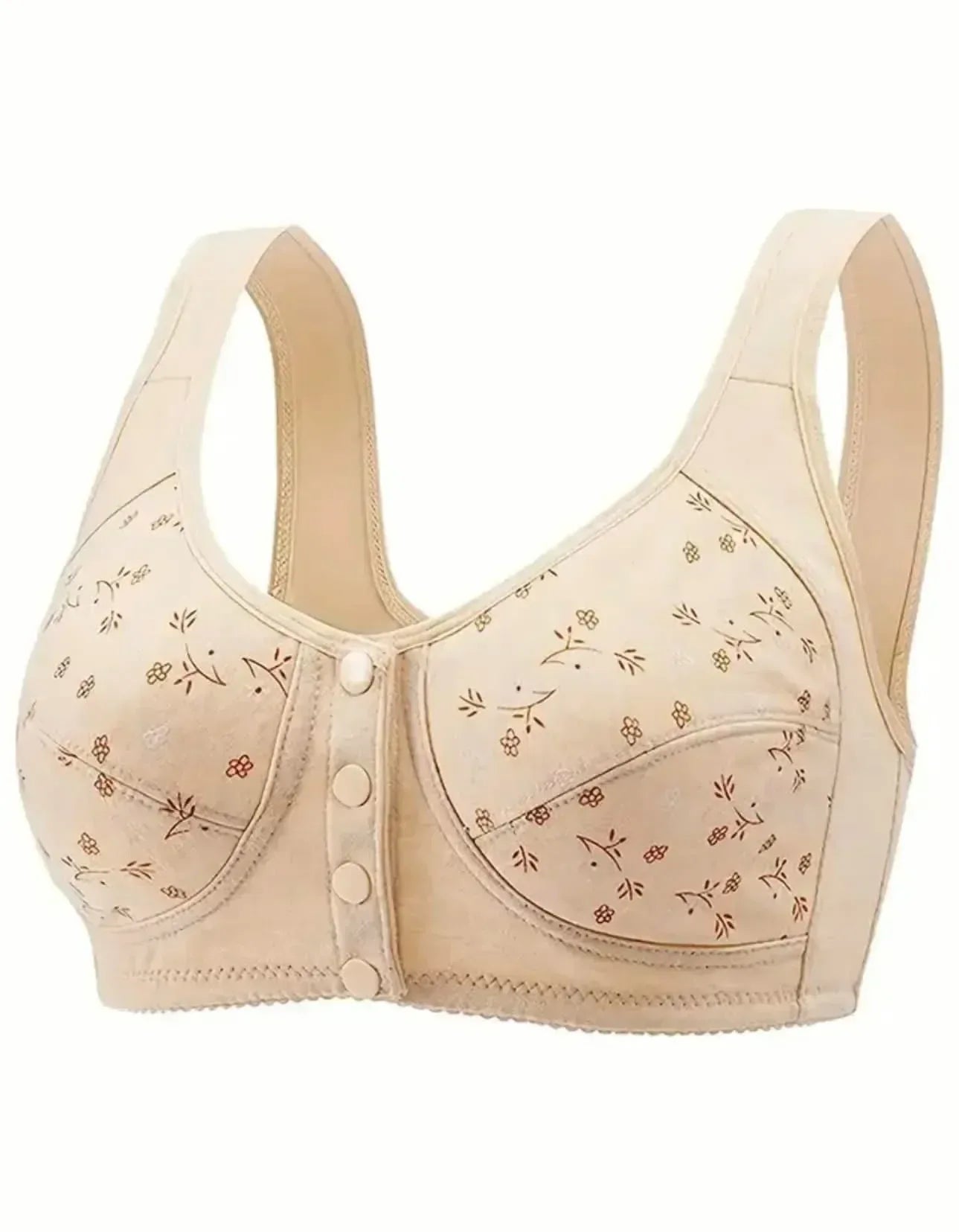 Mudassir Cosmetics | Front Button Premium Padded Breastfeeding Bra (Pack OF 2 Bras)