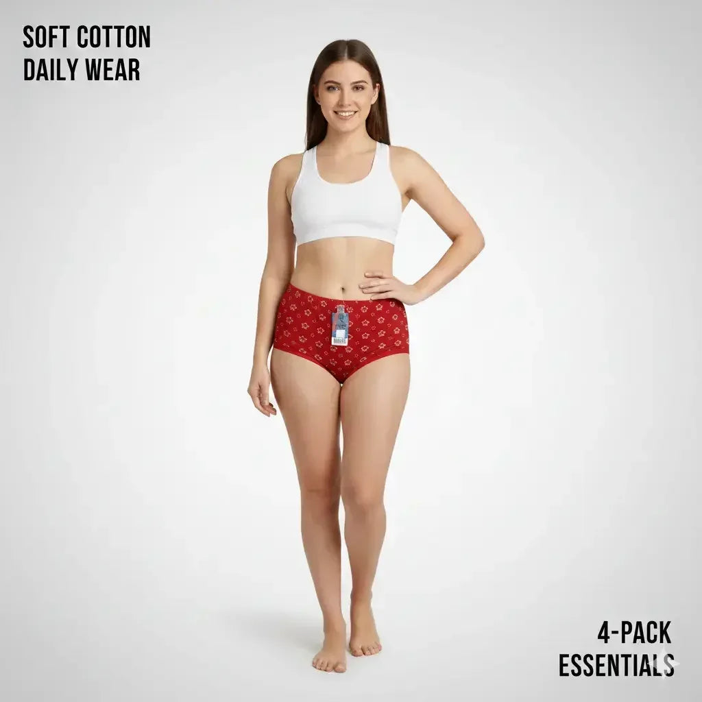 Mudassir cosmetics | Soft Pure Cotton Panty For Regular Use