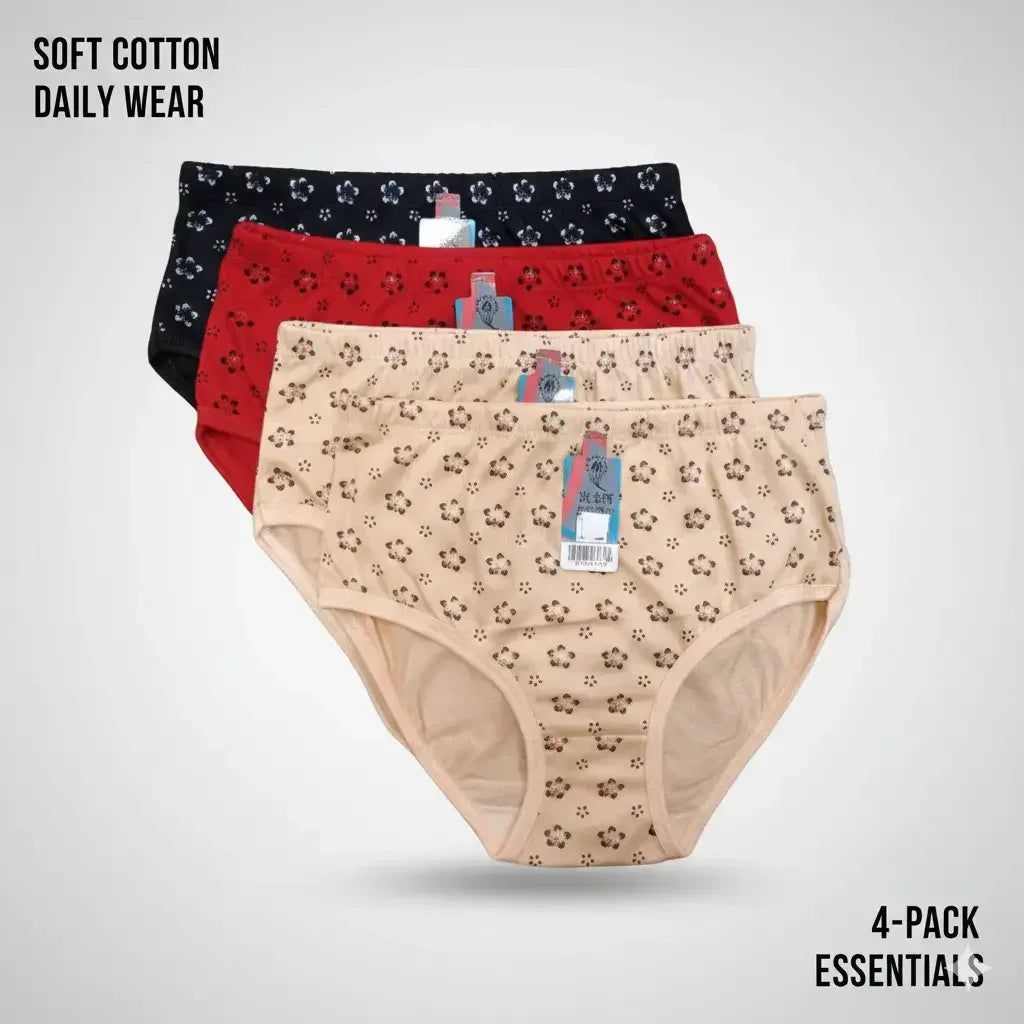Mudassir cosmetics | Soft Pure Cotton Panty For Regular Use