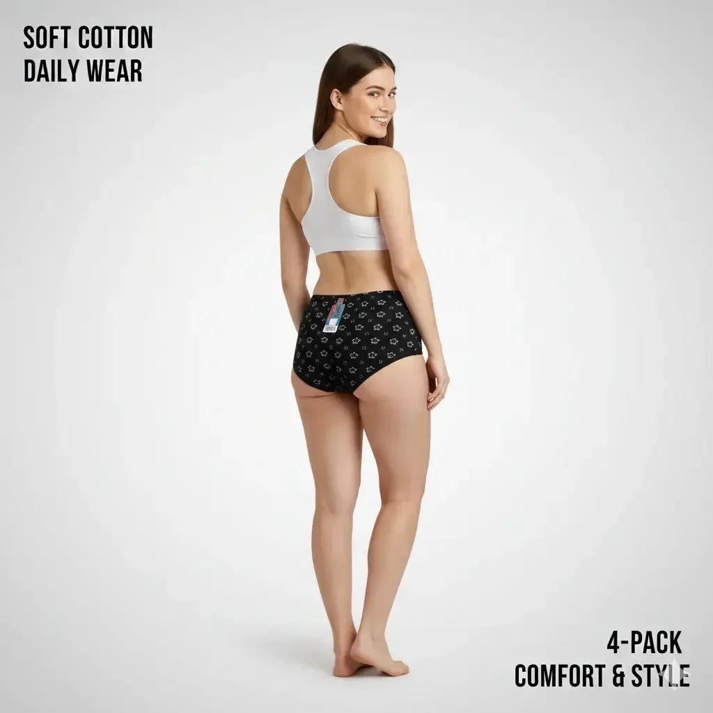Mudassir cosmetics | Soft Pure Cotton Panty For Regular Use
