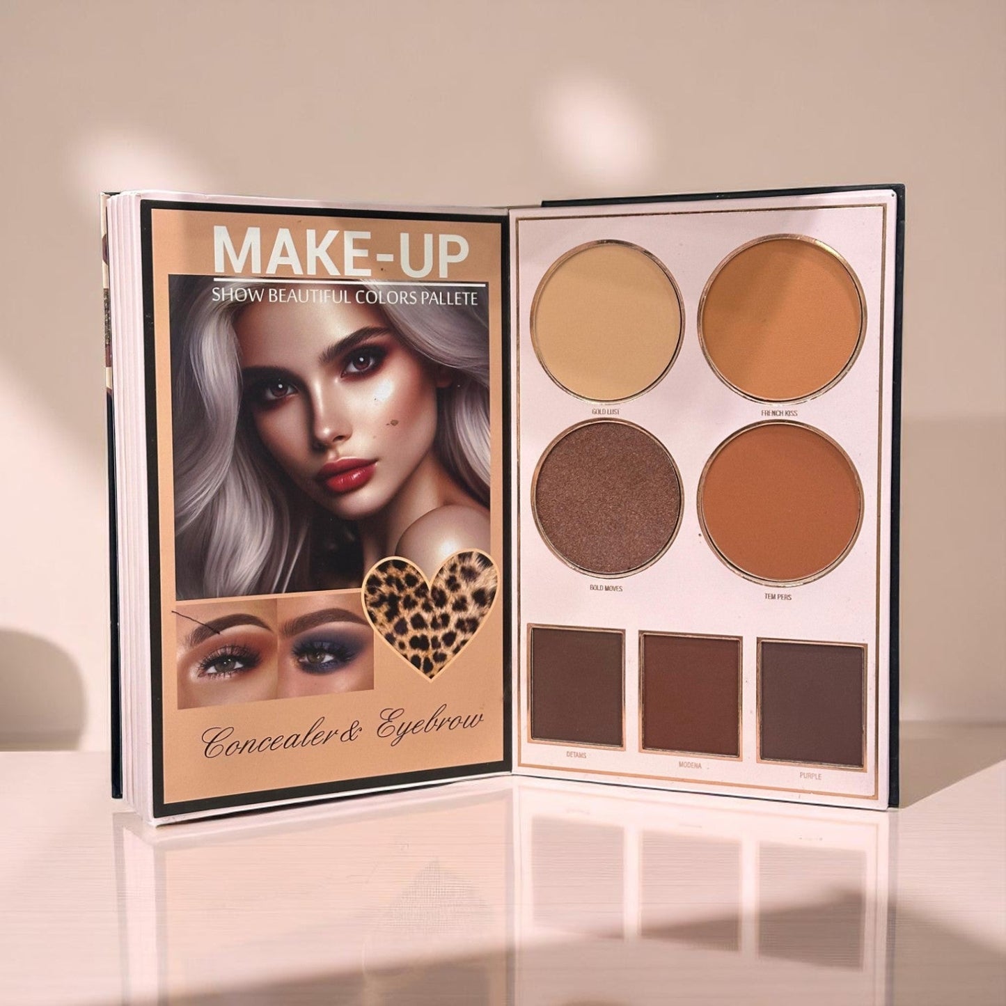 MOCALLURE 6 PAGES ALL IN ONE MAKE-UP BOOK PALETTE (2025 VERSION)