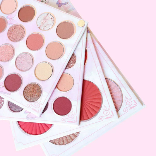 FawaQa | Mocallure You Are Free 3-in-1 Professional Makeup Set 4 Folds Eyeshadow Palette