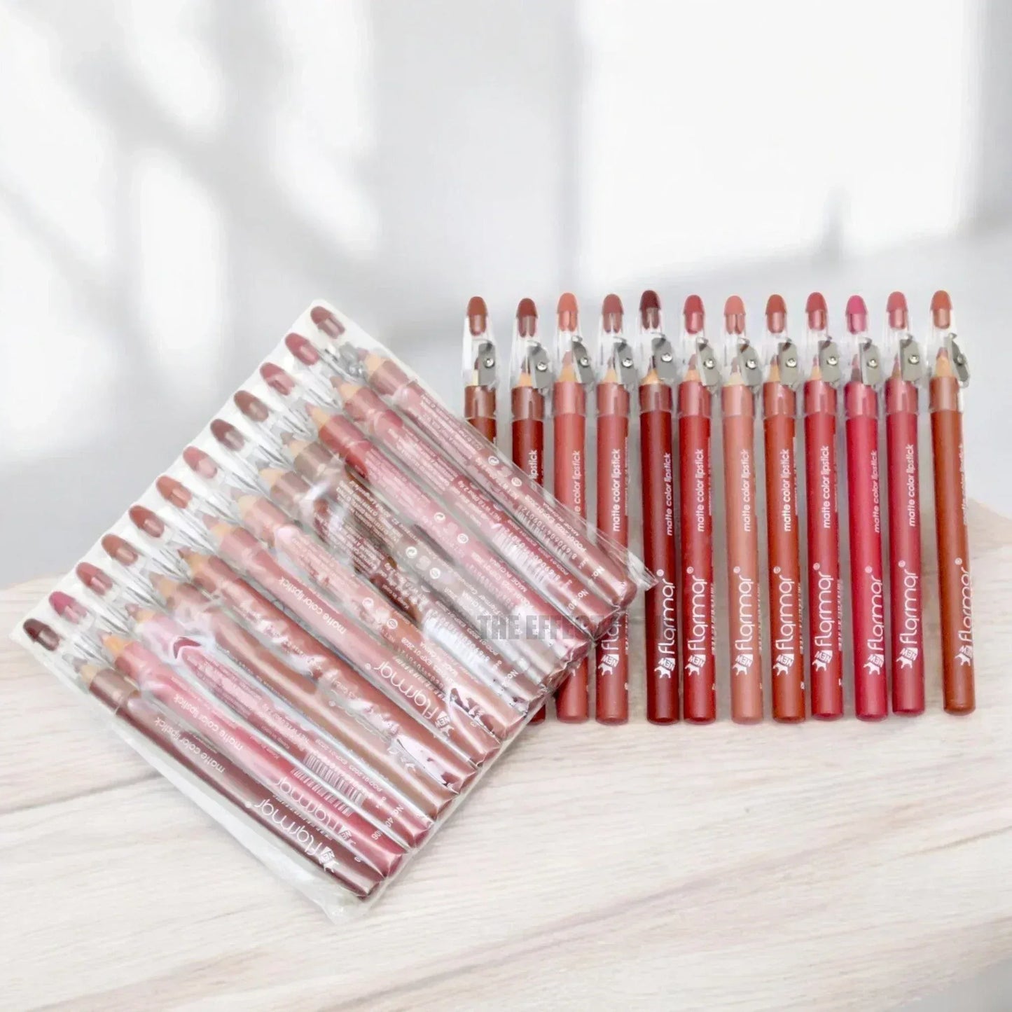 Mudassir Cosmetics | Flormar 12Pcs Lip Pencils Set