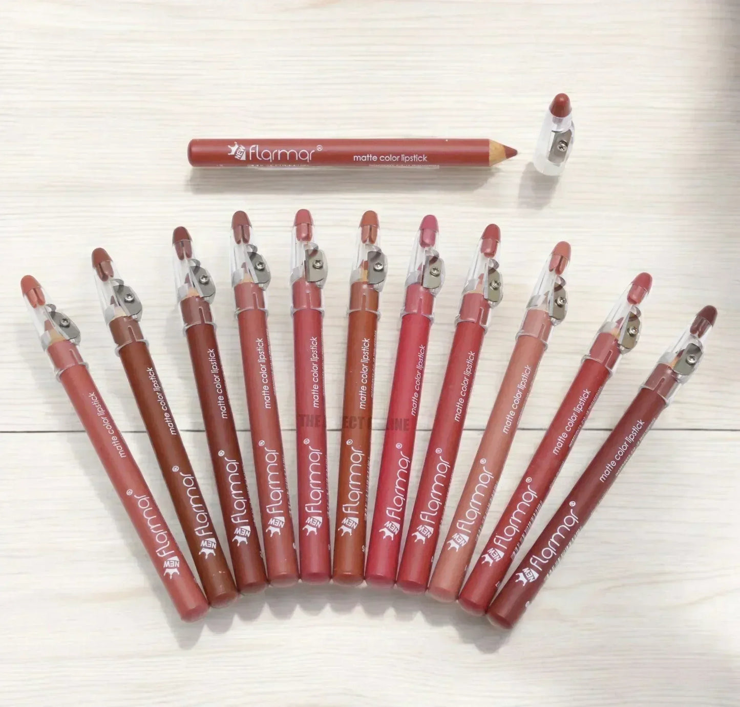 Mudassir Cosmetics | Flormar 12Pcs Lip Pencils Set