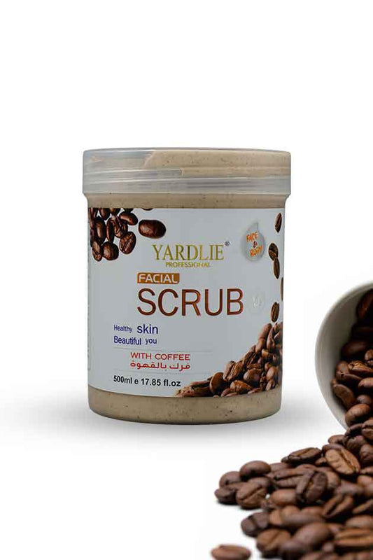 Coffee Facial Scrub Yardlie 500ml Deep Exfoliating Scrub Pakistan