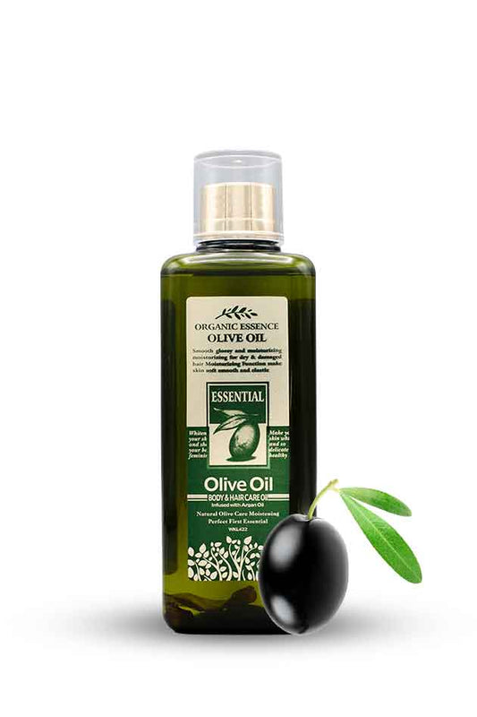 Organic Essence Olive Oil for Hair and Skin Moisture and Smoothness