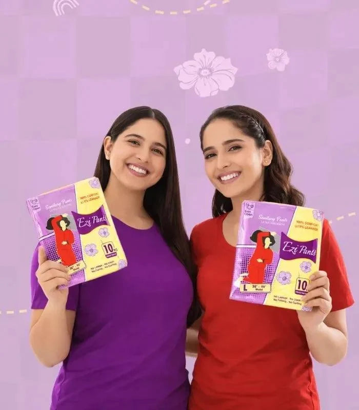 Mudassir Cosmetics | Ezi-Pants Sanitary Pants Ultra Absorbent Protection upto 12 hours