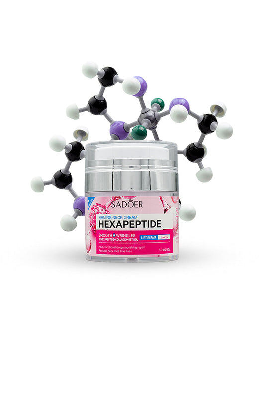 Sadoer Hexapeptide Firming Neck Cream for Wrinkles and Lift 50g