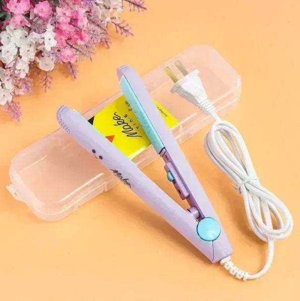 FawaQa | Portable Travel Styling Mini Hair Straightener - Medium Heat
