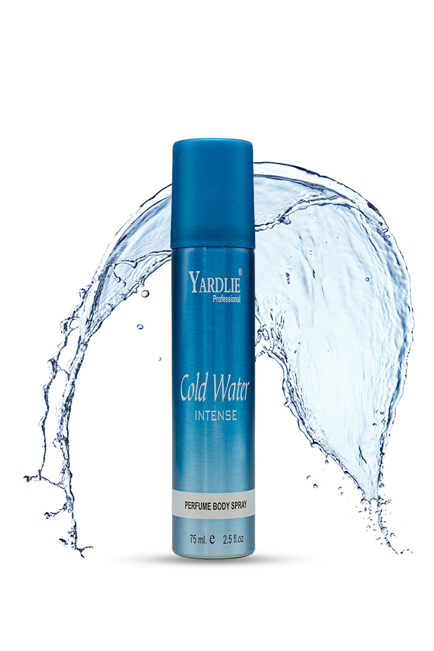 Perfume Body Spray Yardlie Cold Water Intense 75ml for Men