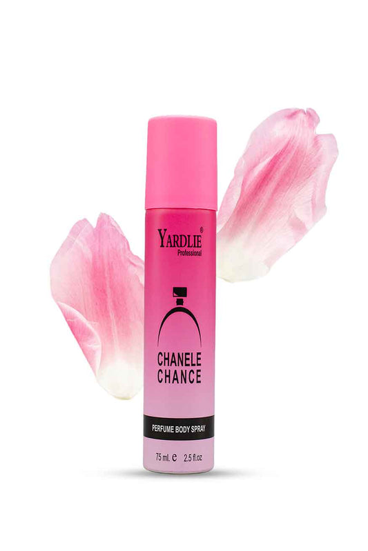 Perfume Body Spray Yardlie Chanele Chance 75ml for Women