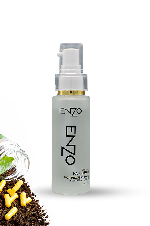 ENZO Keratin Hair Serum 100ml for Smooth Shiny Damaged Hair