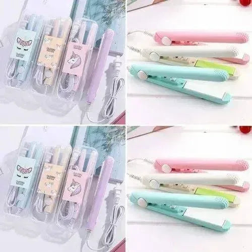 FawaQa | Portable Travel Styling Mini Hair Straightener - Medium Heat