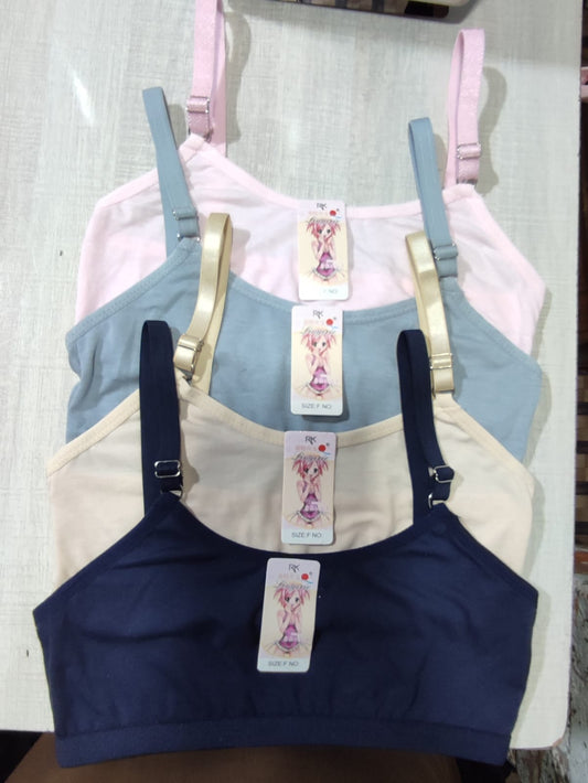 Mudassir Cosmetics | Girls Biddies For 14Yrs-18Yrs Multicolor Pure Cotton
