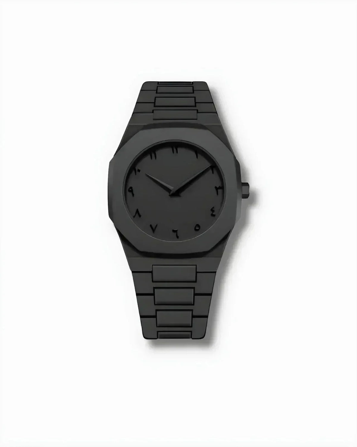 Mudassir Cosmetics | Black Arabic Aura Premium Wristwatch
