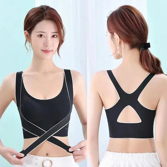 Mudassir Cosmetics | Side Buckle Front Cross Comfy Curve Pushup Bra
