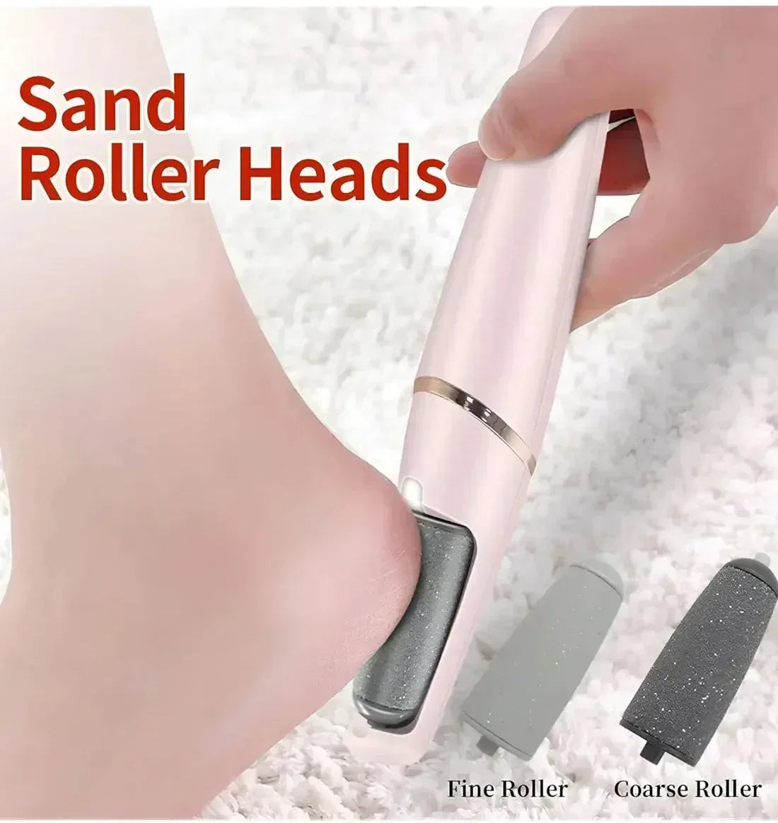 mudassir Cosmetics | WEIMEI Rechargeable Electric Foot File Callus Remover for Wet & Dry Pedicure