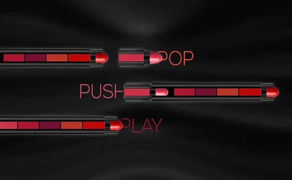 Mudassir Cosmetics | Matte Finish 5 in 1 Lipstick