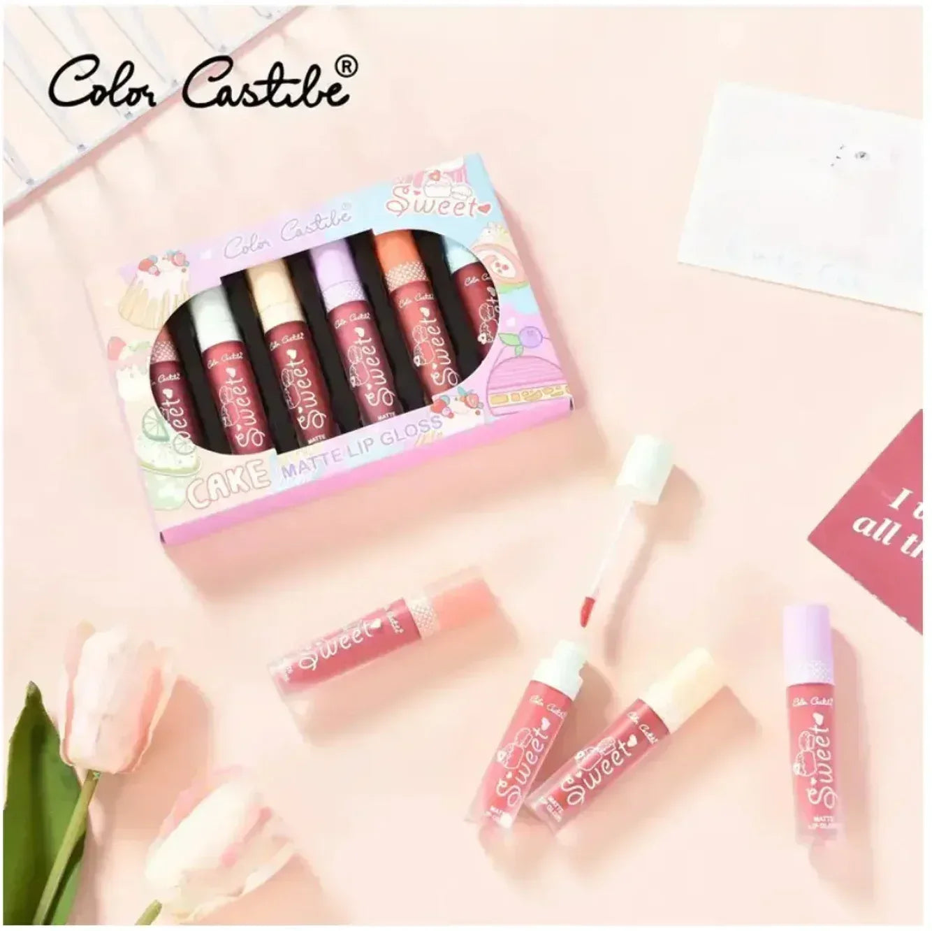 Mudassir Cosmetics | Color Castle Liquid Matte Lip Gloss Set