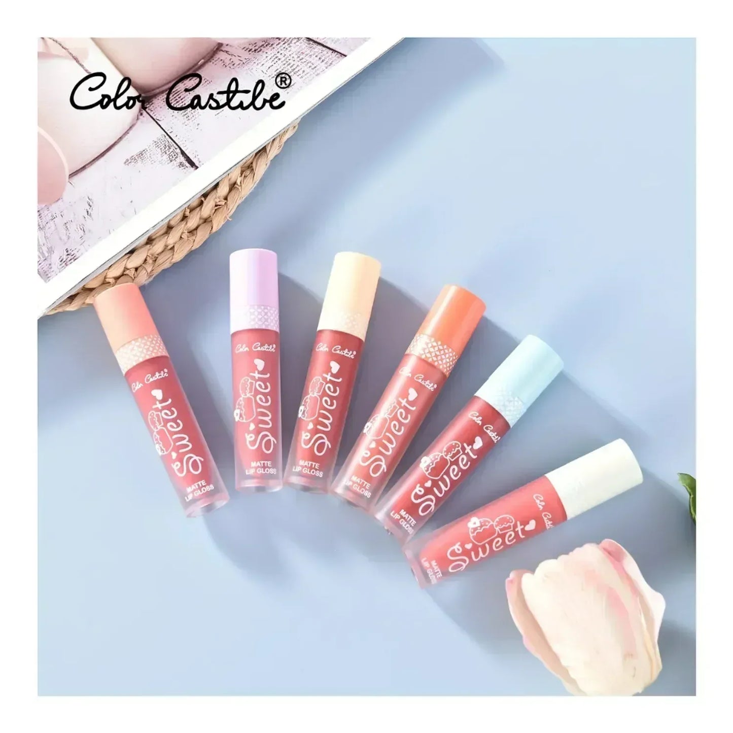 Mudassir Cosmetics | Color Castle Liquid Matte Lip Gloss Set